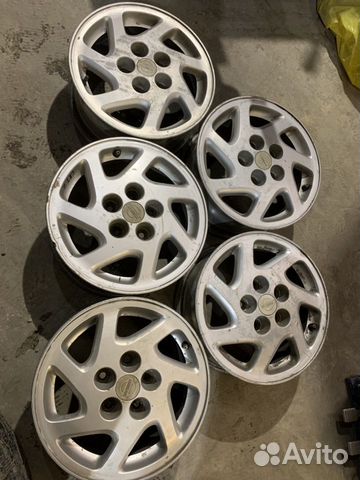 R-15., 5 на 114,3., литые диски Nissan, 5 шт R-15., 5 на 114,3., литые диски Nissan, 5 шт