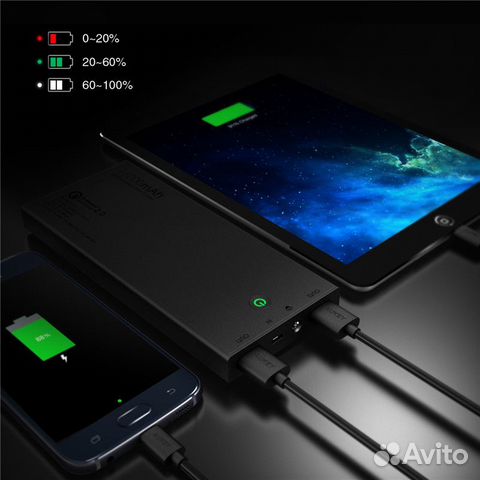 Power Bank Aukey 15000mah Quick Charge Power Bank Aukey 15000mah Quick Charge