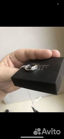 Серебряное кольцо с 3 фианитами Silvano Brizzi