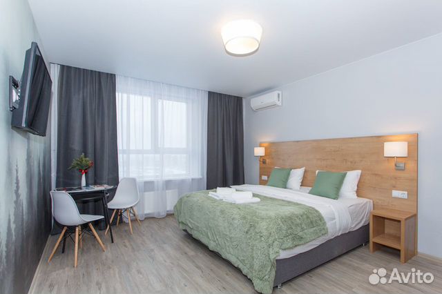 

Квартира-студия, 29 м², 1 кровать