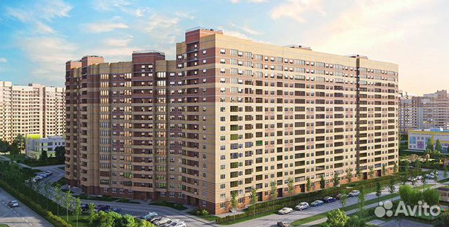 2-к квартира, 61 м², 5/17 эт.