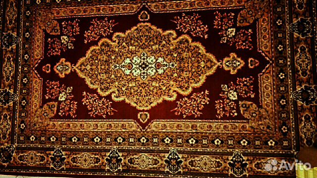 Монгольский шерстяной ковёр