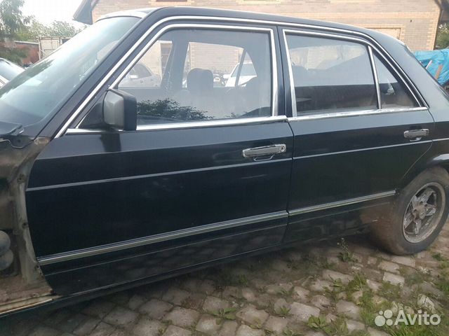 Хром Молдинги дверей Мерседес W126