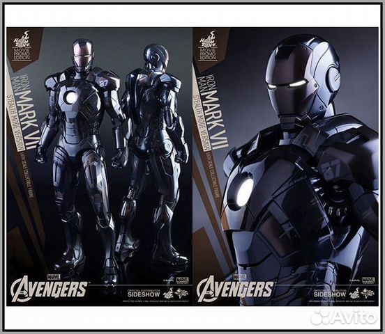 Hot Toys Iron Man Mark 7 Stealth exclusive Hot Toys Iron Man Mark 7 Stealth exclusive