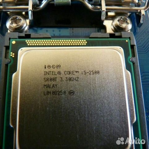 Intel Core i5-2500 4 ядра на 1155 сокете