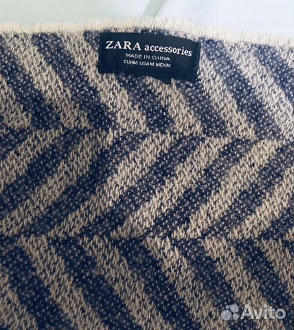 Zara шарф-плед, палантин