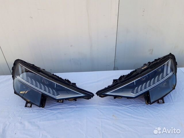 Фары Full Led Matrix на Audi Q8 Фары Full Led Matrix на Audi Q8