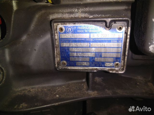 МКПП даф рено ивеко круглая ecosplit 4 16s2230td