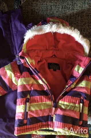 Зимний комплект на девочку 3-4 года