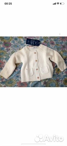 Кардиган Tom Tailor новый размер 80 Кардиган Tom Tailor новый размер 80