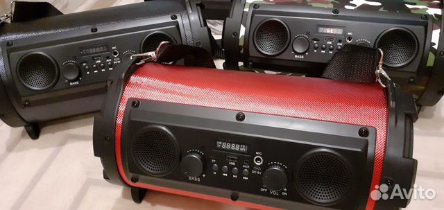 Колонка Rojem с регулировкой басов Радио Блютуз