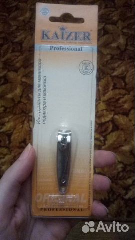 Новый книпсер Kaizer, для маникюра, педикюра