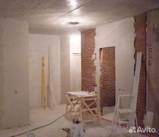 Механизированная штукатурка под обои