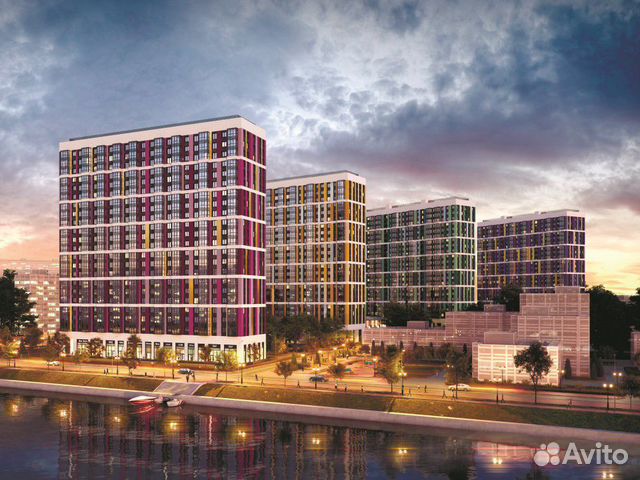 1-к квартира, 35.3 м², 12/22 эт. 1-к квартира, 35.3 м², 12/22 эт.