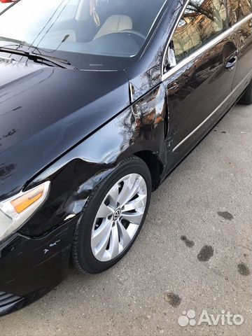 Volkswagen Passat CC 2.0 AMT, 2010, битый, 192 000 км