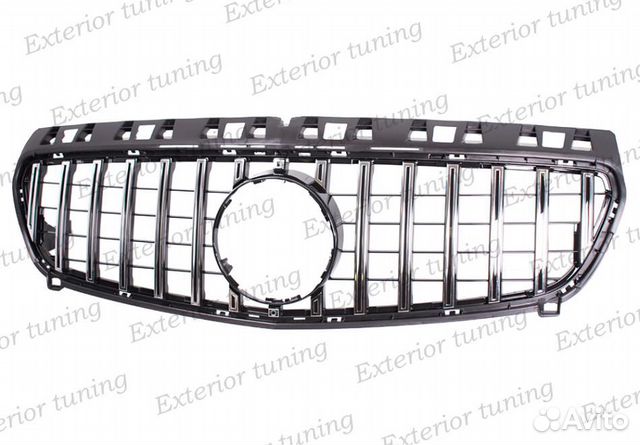 Решетка GT дизайн Mercedes A 176 хром Решетка GT дизайн Mercedes A 176 хром