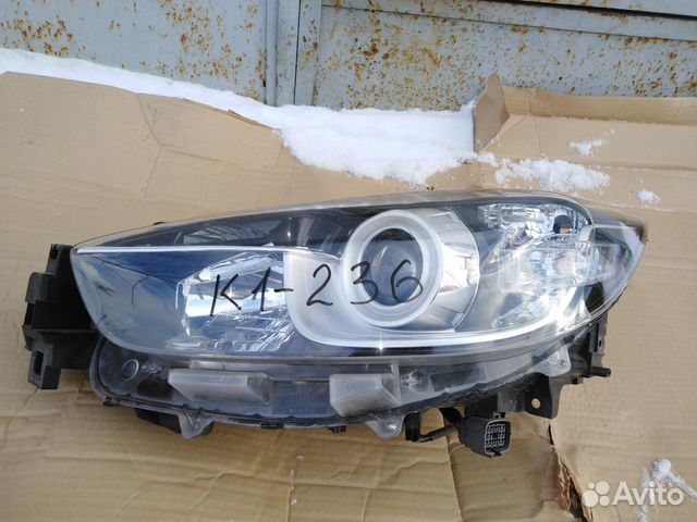 Фара левая,галоген, Mazda CX-5 (2011-2017)