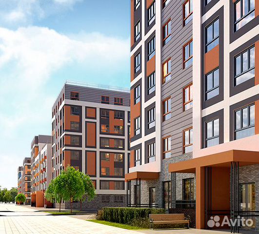 1-к квартира, 41.1 м², 2/8 эт.