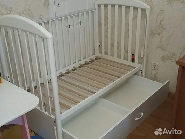 Кровать детская papaloni, коляка teutonia 2 в 1 Кровать детская papaloni, коляка teutonia 2 в 1