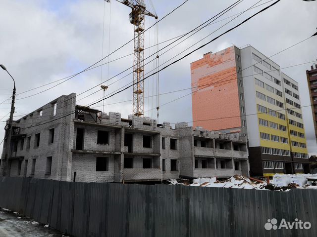 2-к квартира, 58.9 м², 6/10 эт.