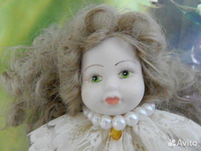 Кукла фарфоровая Capodimonte Porcelain Италия