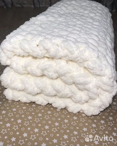 Плед плюшевый, одеялко для новорожденных в подарок