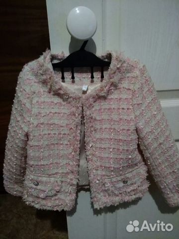 Пиджак для девочки рост 110
