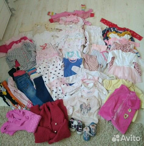 Одежда для девочки(пакетом) от 0 до 12 месяцев