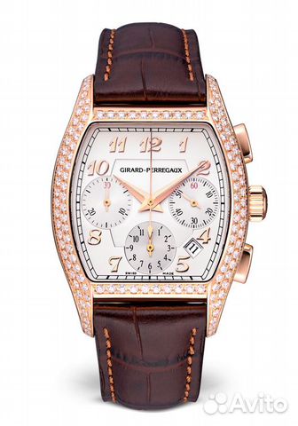 Girard Perregaux Richeville Chronograph 18K Rose G Girard Perregaux Richeville Chronograph 18K Rose G