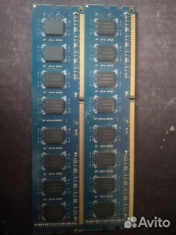 Оперативная память DDR3 2x4 1333Гц Оперативная память DDR3 2x4 1333Гц