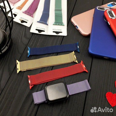Ремешки миланки для часов Apple watch, доставка