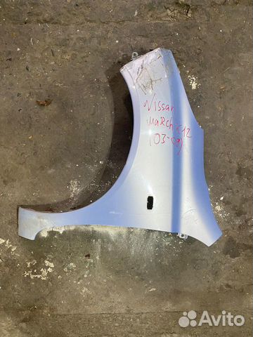 Крыло переднее левое Nissan March К 12