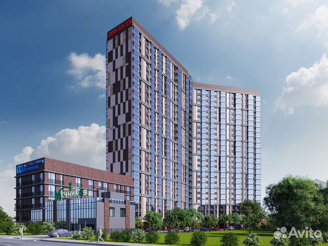 1-к квартира, 38.6 м², 8/25 эт.