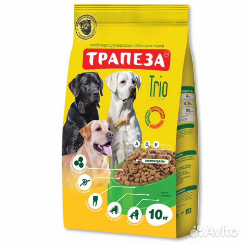 Трапеза для собак сухой корм купить на Зозу.ру - фотография № 3