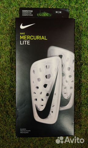Новые футбольные щитки Nike Mercurial размер М Новые футбольные щитки Nike Mercurial размер М