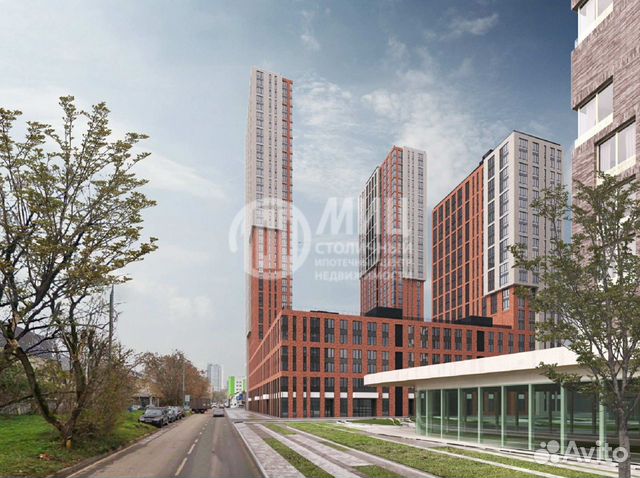 1-к квартира, 42 м², 3/6 эт.