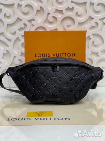 Сумка поясная Louis Vuitton черная Сумка поясная Louis Vuitton черная