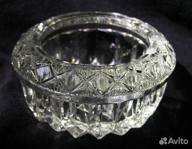 солонка хрустальная