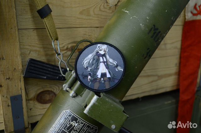 Патч, нашивка Girls Frontline, T-girls MG4