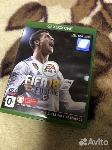Игра для приставки fifa 2018 для Xbox One S