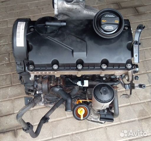 Двигатель Volkswagen Touran 1.9TDI BXF BXE