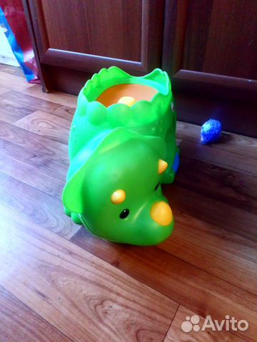Fisher-Price Динозавр с шариками Fisher-Price Динозавр с шариками