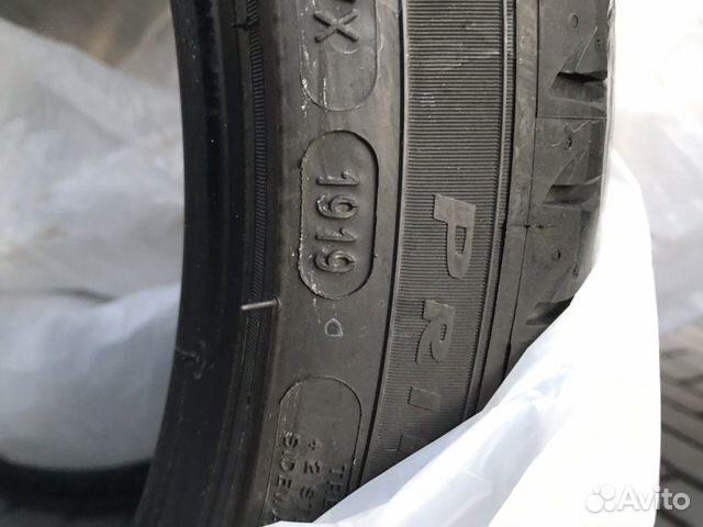 Новые Шины R19 разноширокие Michelin RunFlat MO