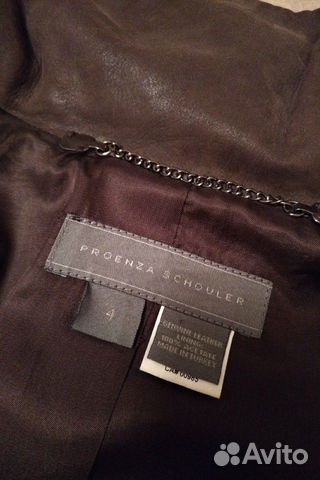 Кожаная куртка Proenza Schouler Кожаная куртка Proenza Schouler