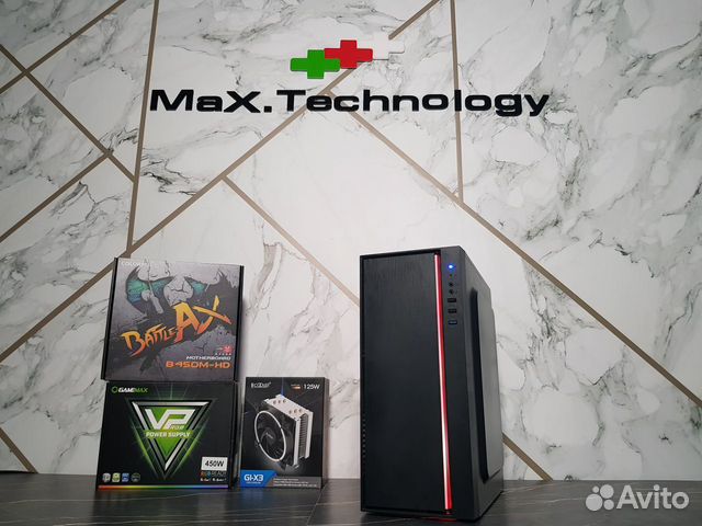 Игровой Ryzen 5/120SSD+1Tb c GTX1650 4Gb Игровой Ryzen 5/120SSD+1Tb c GTX1650 4Gb