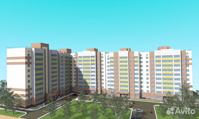 3-к квартира, 72.2 м², 9/10 эт.