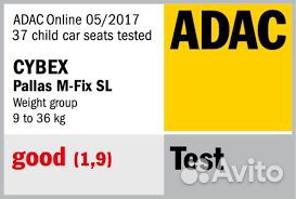 Автокресло Cybex Pallas M-Fix SL Pure Black
