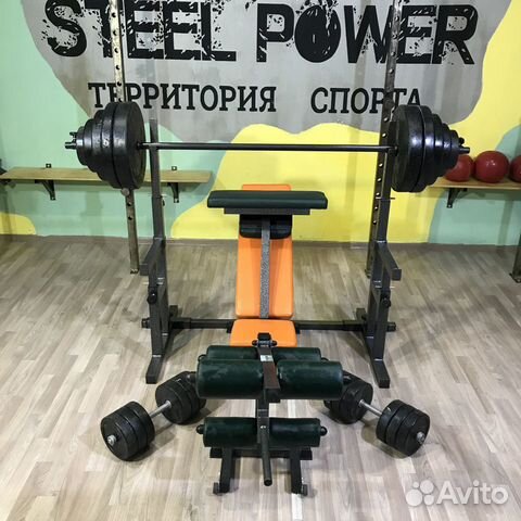 Мультикомплект для домашних тренировок от spsports Мультикомплект для домашних тренировок от spsports