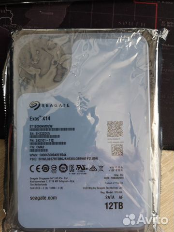 Жесткий диск Seagate Exos X14