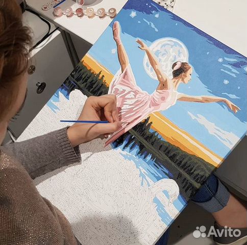Алмазная мозаика, раскраска по номерам